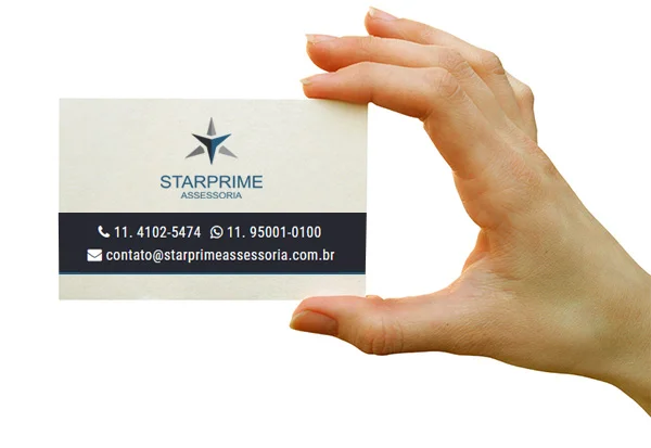 Cartão de visita da Star Prime Assessoria